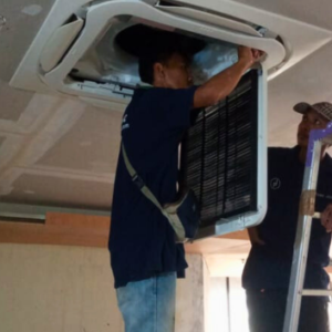 pemasangan ac kaset pemasangan ac kaset